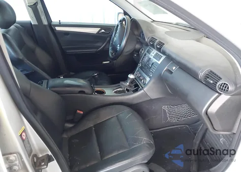 2005 Mercedes-Benz C 230 Kompressor Sport from USA, damaged, VIN WDBRF40J85F667729